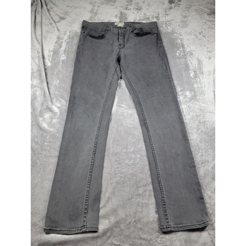 Billabong Men's Slim Fit Stretch Gray Jeans Size‎ 34x30